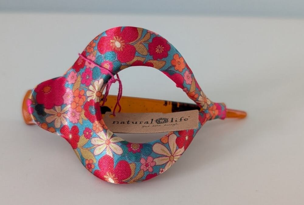 Natural Life Boho Fabric Hair Clip NEW!